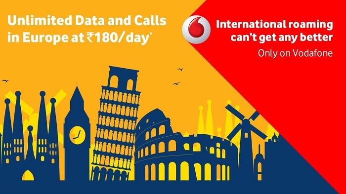 vodafone europe travel