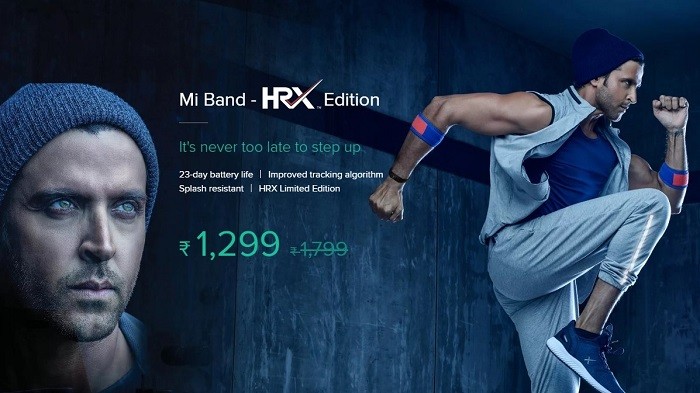 Mi band hrx edition price on sale