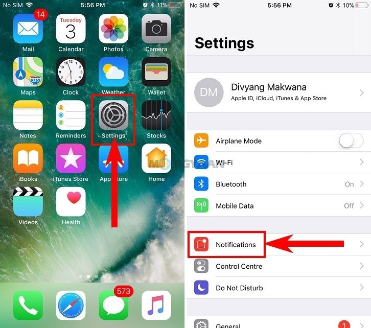 How to hide sensitive notifications on lockscreen iPhone Guide Copy Copy 4