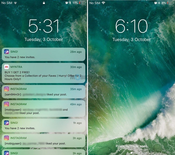 How to hide sensitive notifications on lockscreen iPhone Guide Copy Copy 5