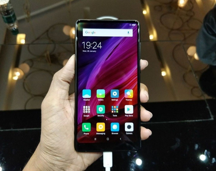 Xiaomi rolls out MIUI 10 Global Stable ROM for Mi 5 and Mi MIX 2 in India 2 Xiaomi Mi Mix 2 Front