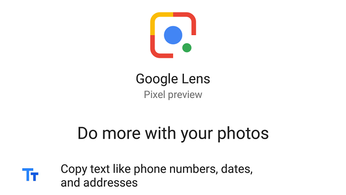 Google Lens rolling out to 2016 Pixel smartphones through the Google Photos app