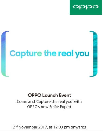oppo-f5-november-2-india-launch-invite-1
