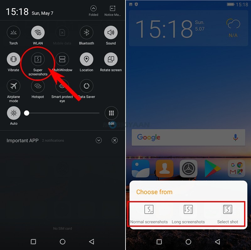 How-to-take-a-screenshot-on-Gionee-M7-Power-Guide-3 