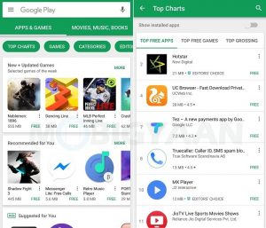 Google Play Store now showing app size on home screen to Indian users