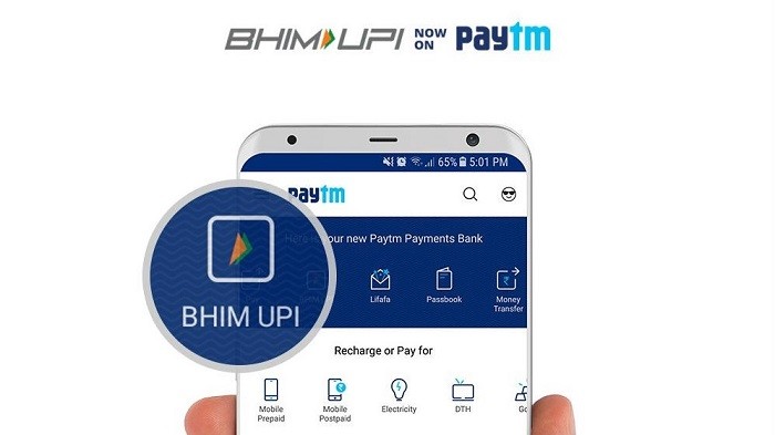 Paytm integrates BHIM UPI on its platform