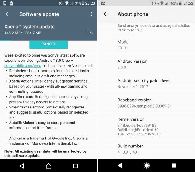 sony-xperia-x-performance-android-8-oreo-update