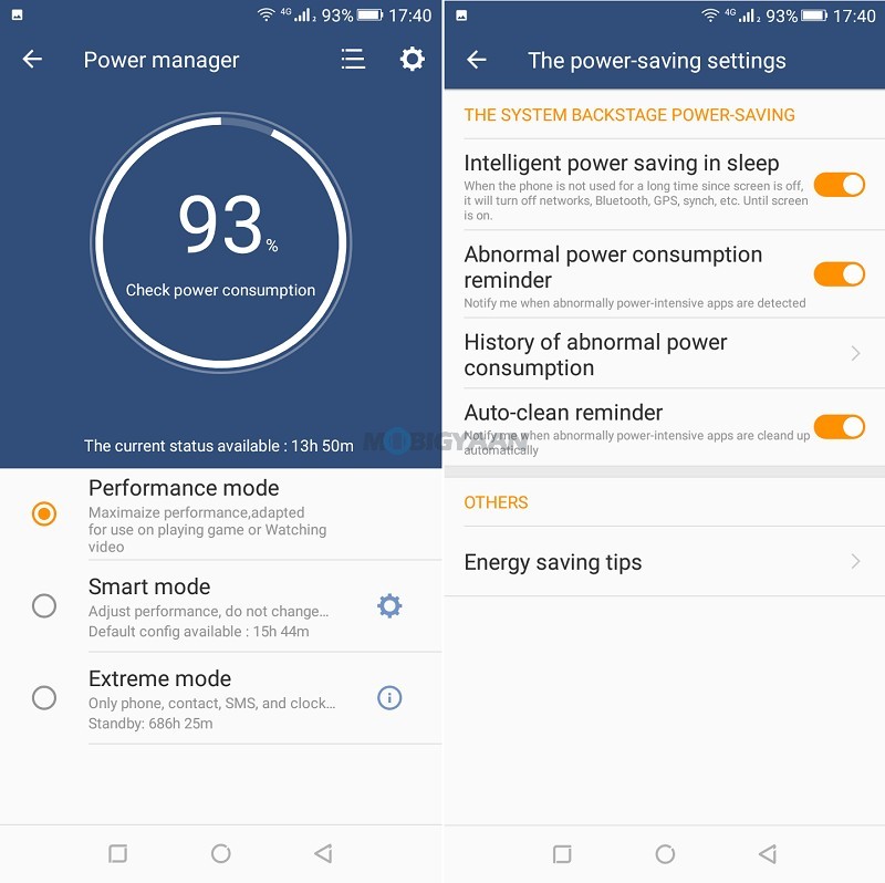 Gionee M7 Power Battery Test Results