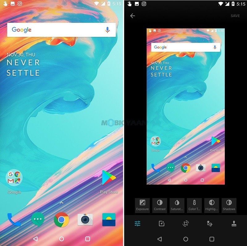 How to take and edit screenshots on OnePlus 5T Guide 1