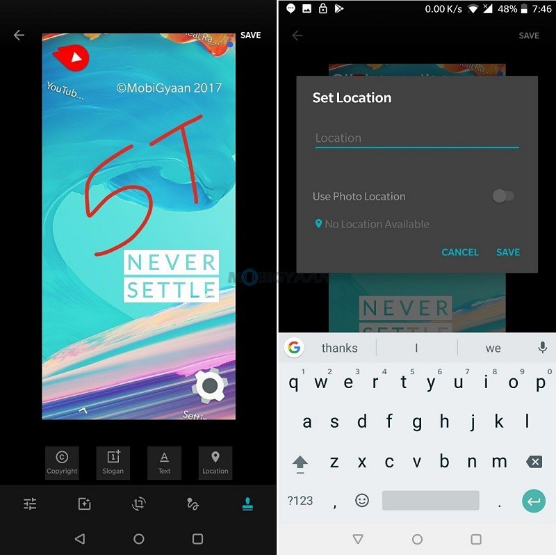 How to take and edit screenshots on OnePlus 5T Guide 3