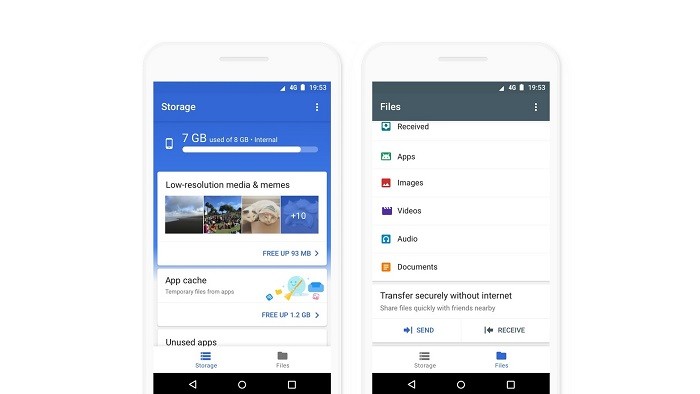 Google’s Files Go storage manager app exits beta, now available for all Android users