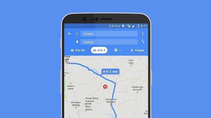Google Maps gets Motorcycle Mode in India for those who navigate on two ...