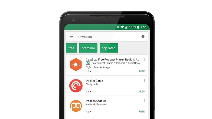 ‘Free’ and ‘Premium’ search filters show up for some in Google Play Store