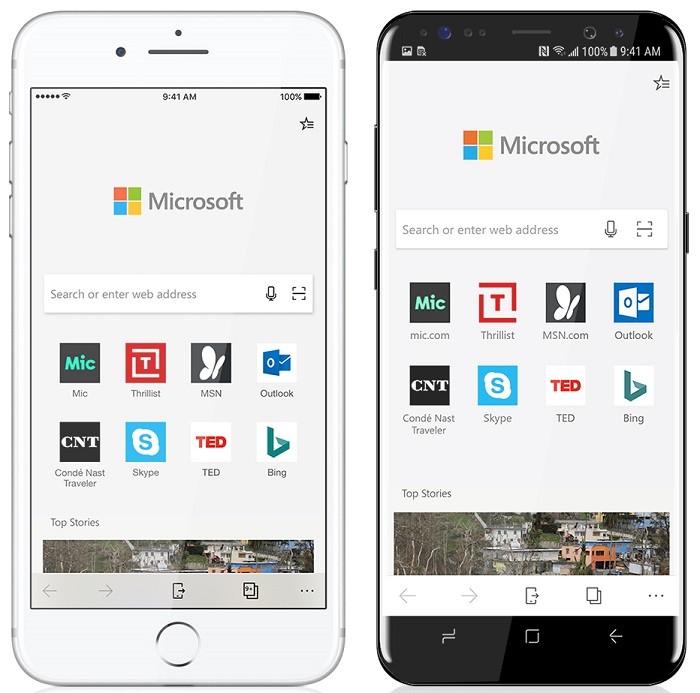 microsoft edge browser for android