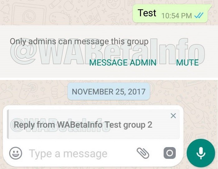 WhatsApp might soon let group admins restrict members from sending messages to group 1 whatsapp-restricted-groups-beta-android