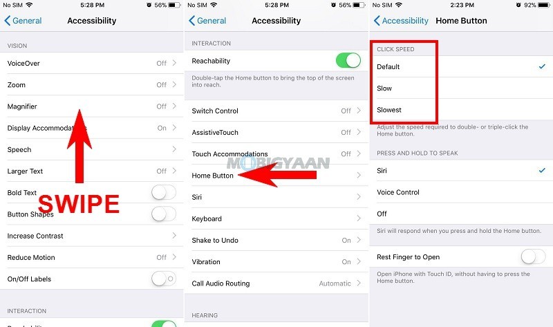 5 interesting things you can do with iPhone home button 3