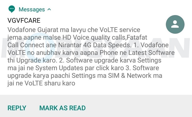 Vodafone VoLTE Gujarat