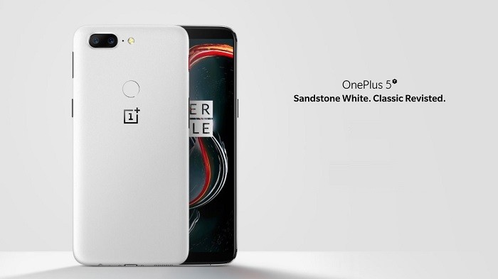 OnePlus 5T Sandstone White Limited Edition