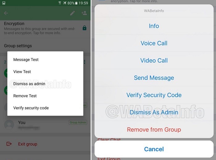 WhatsApp might soon allow demotion of group admins 1 whatsapp-demote-group-admin-feature-test-1