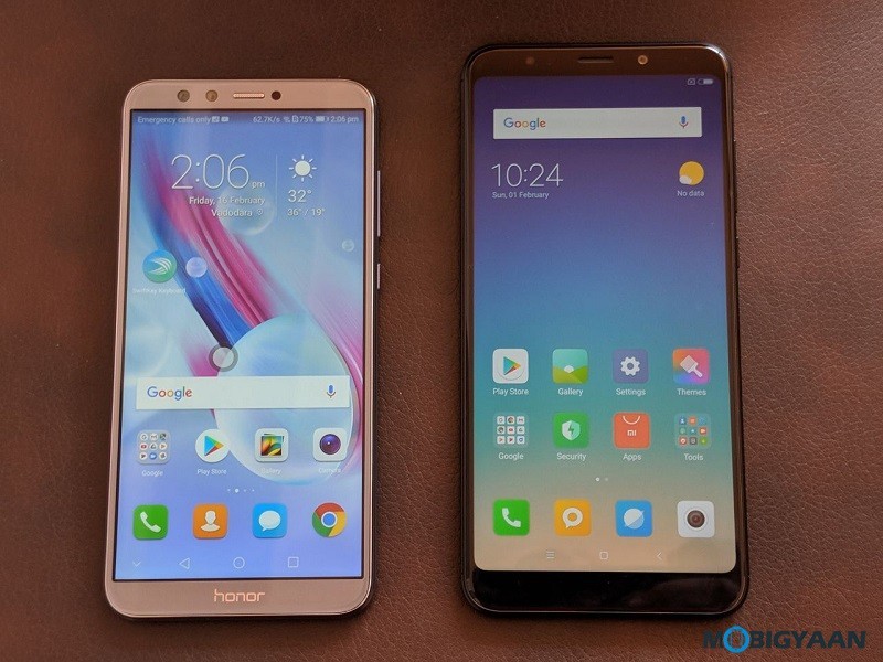 Honor 9 Lite vs Xiaomi Redmi Note 5 Specs Comparison 2