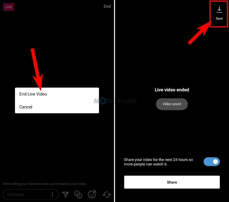 How to save Instagram live videos on your phone Guide 1