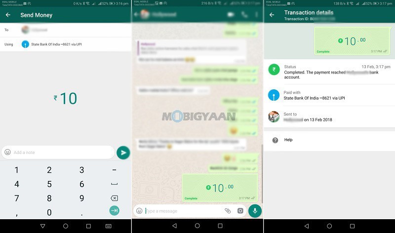 How to send money via WhatsApp Payments Guide 4