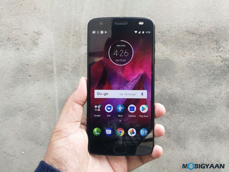 Motorola Moto Z2 Force Hands on Review Images 1