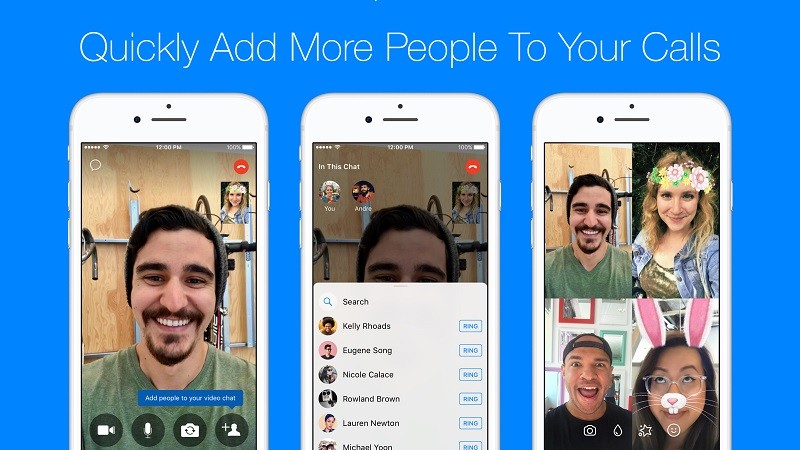 facebook messenger quickly group calls