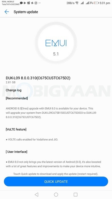 honor-8-pro-android-8-oreo-update-india