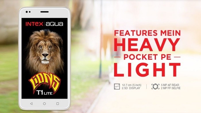 Intex Aqua Lions T1 Lite