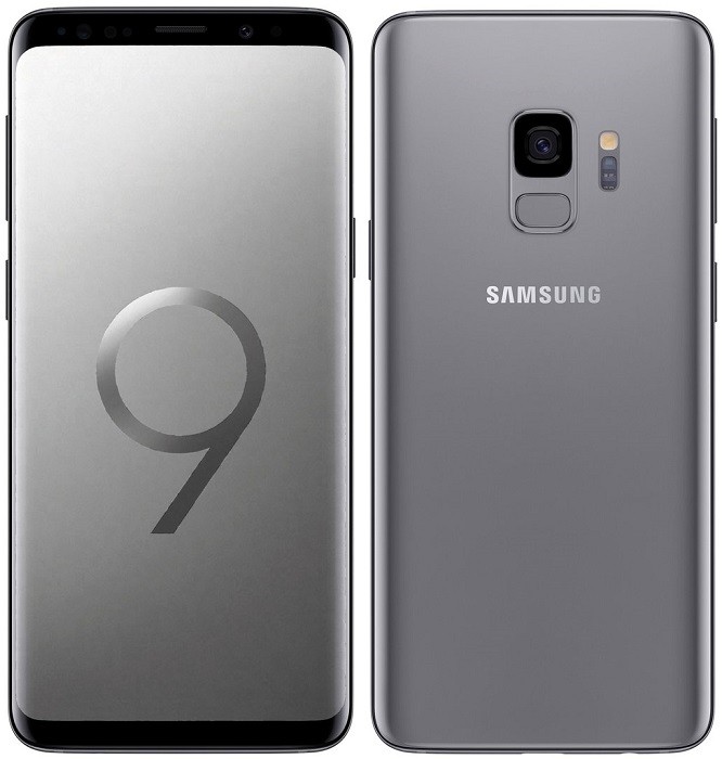 samsung galaxy s9 leaked press render titanium gray 1