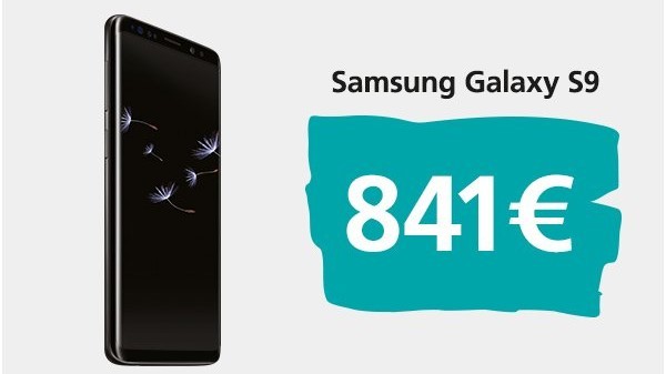 samsung galaxy s9 leaked price