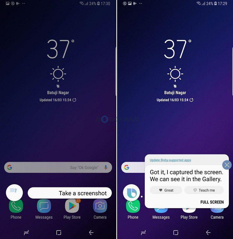 How to take a screenshot on Samsung Galaxy S9 Guide