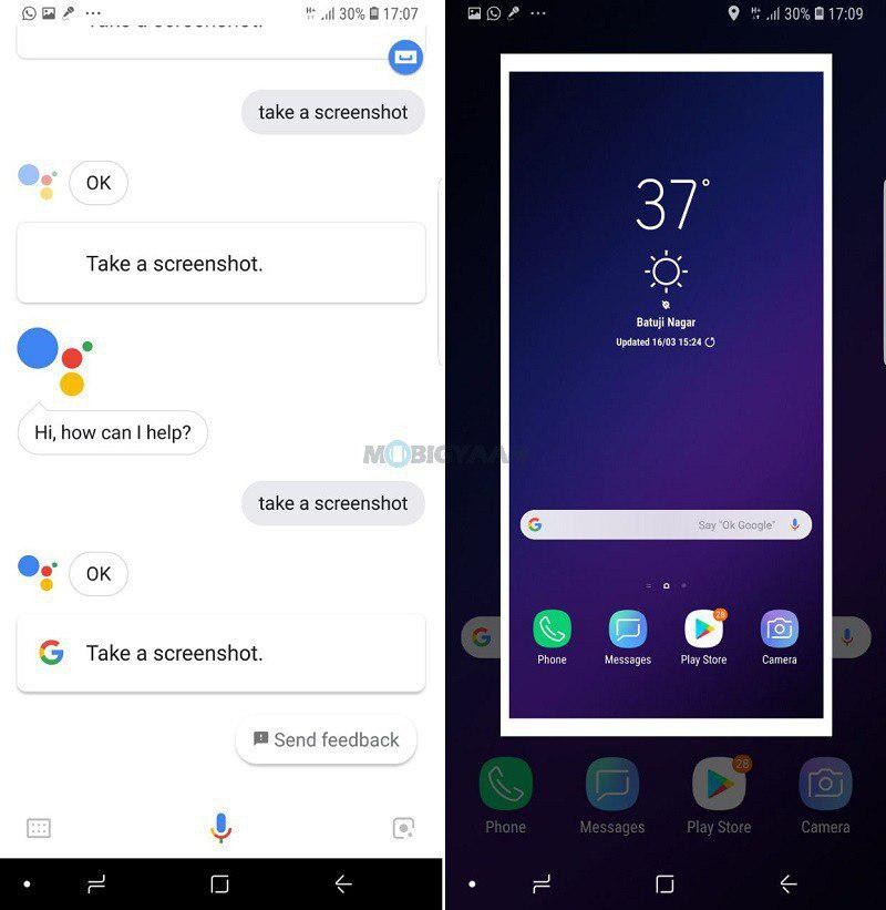 How to take a screenshot on Samsung Galaxy S9 Guide 1