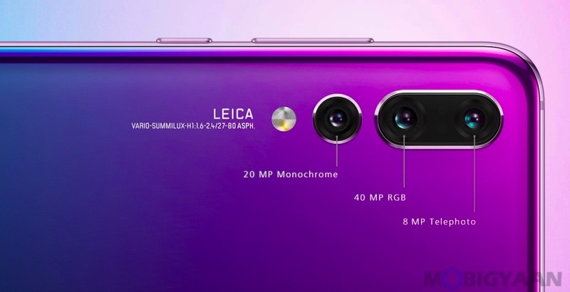 HUAWEI P20 Pro announced, featuring triple cameras with AI capabilities, Super Slow-motion video recording, and Kirin 970 CPU 3 Huawei P20 Pro