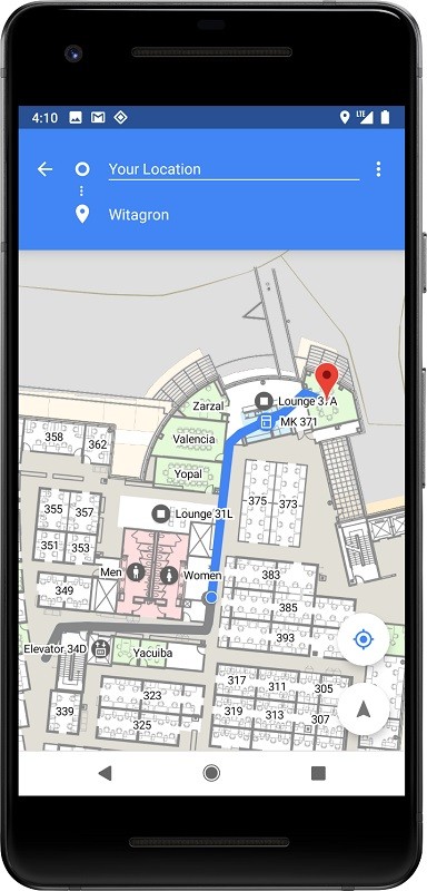 android p developer preview indoor positioning