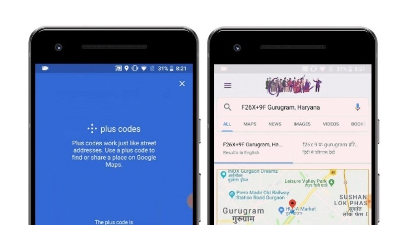 Google introduces Plus Codes on Google Maps in India to make address sharing easier 2 Google introduces Plus Codes on Google Maps in India to make address sharing easier