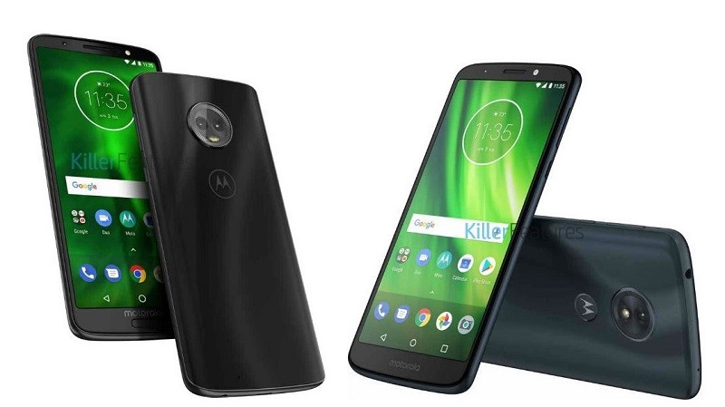 Moto G6 and Moto G6 Play leaked renders show off the devices from multiple angle