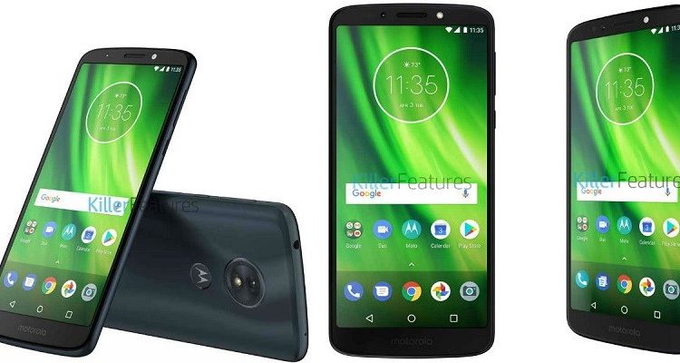 moto g6 play leaked render multiple angle 1