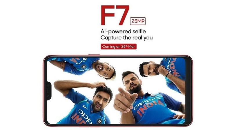 OPPO F7 specs leaked online ahead of March 26 India launch