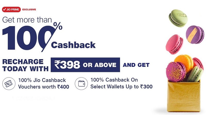 reliance jio more than 100 percent cashback recharge 398 march 2018 1