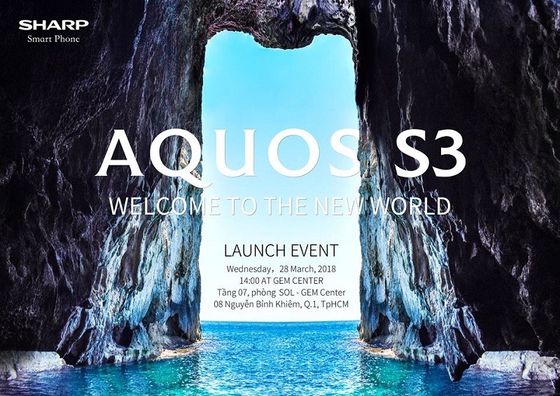 sharp aquos s3 march 28 launch 2