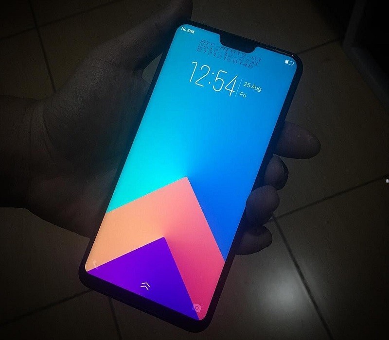 Vivo V9 reportedly launching in India on March 27 with iPhone X-like notch 1 vivo v9 leaked alleged live image 1