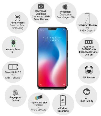 vivo v9 official leak india website 3