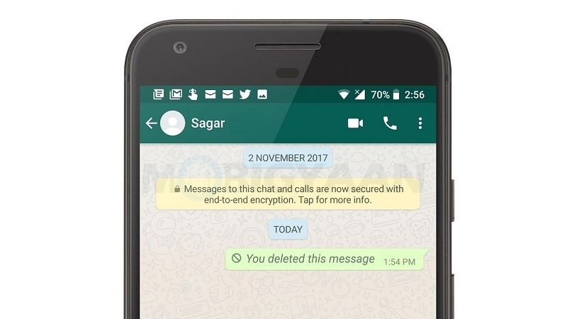 Android users can now finally delete WhatsApp messages for everyone that are older than an hour