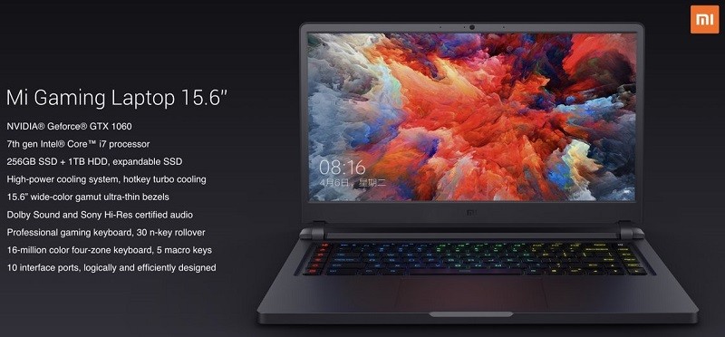 xiaomi mi gaming laptop 15 6 official 4