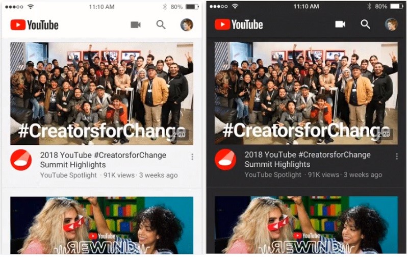 YouTube's Dark Mode now rolling out to some Android users 2 youtube dark mode ios official 2