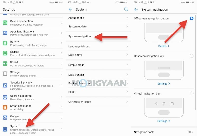 Heres how the navigation gestures on HUAWEI P20 Pro works Guide 1