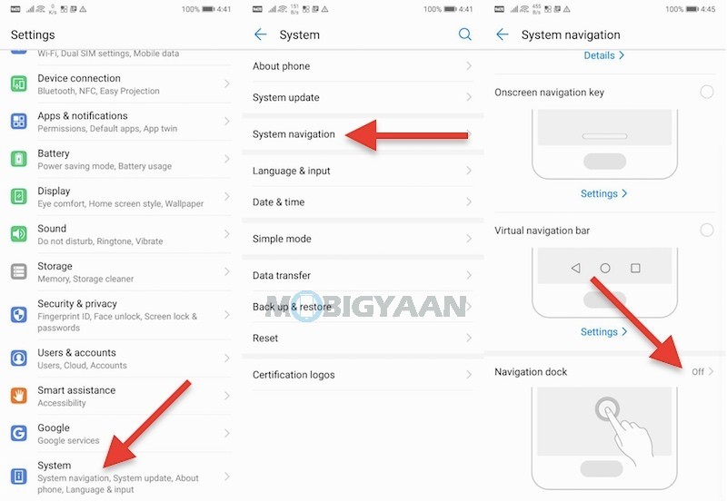 Heres how the navigation gestures on HUAWEI P20 Pro works Guide 2 1