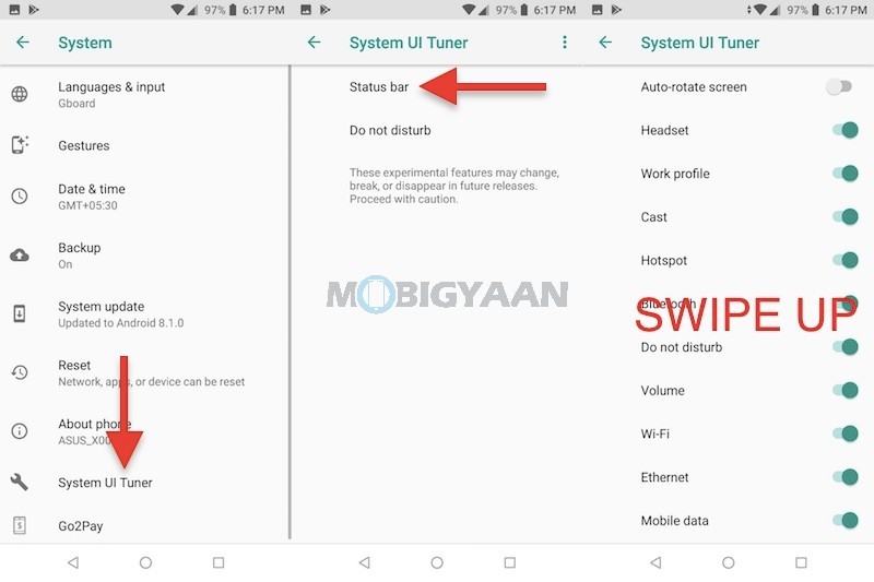 How to display battery percentage on ASUS ZenFone Max Pro M1 Guide 1 1